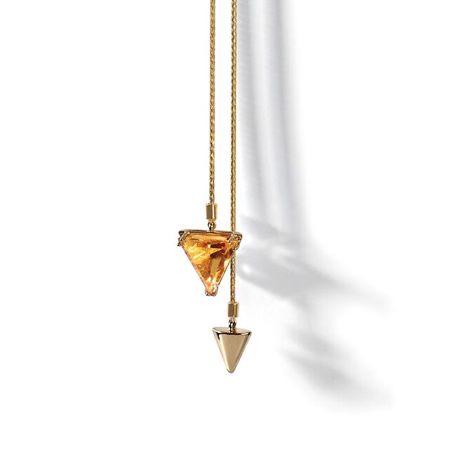 Pantheon Citrine Lariat Necklace,,hi-res image number null